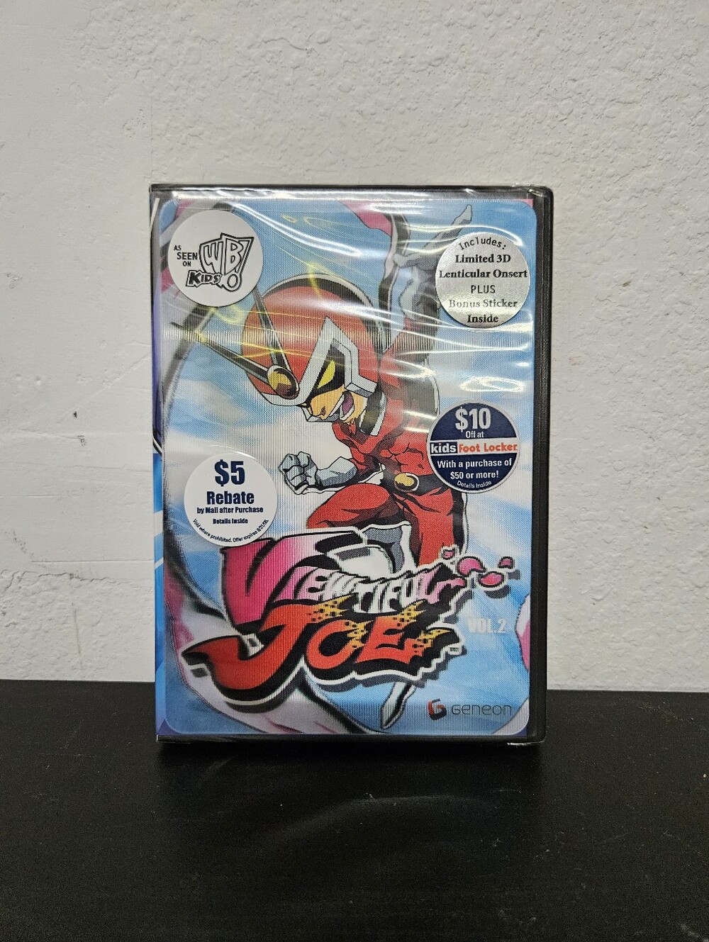 Viewtiful Joe Vol. 2 DVD 2006 Lenticular Brand New Sealed